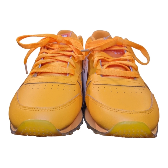 Reebok Classic Leather Sz 9 Sneakers Popsicle Edition Men's Spark Orange… - Picture 11 of 11